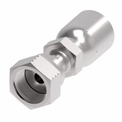 EJ3932-1010S Aeroquip By Danfoss | Female ORS Swivel Metric Hex 100R5 Crimp Fitting | FJ Series | -10 Female O-Ring Face Seal Swivel X -10 Hose Barb | Steel