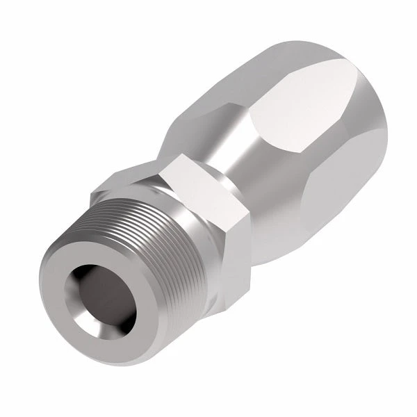 FC5131-1616S Aeroquip By Danfoss | 2 Wire Hi-Pac Male Pipe Reusable Hose Fitting For Braided Hydraulic Hose | FC Series | -16 Male Pipe X -16 Reusable Hose End | Steel 1 FC5131-1616S Aeroquip By Danfoss | 2 Wire Hi-Pac Male Pipe Reusable Hose Fitting For Braided Hydraulic Hose | FC Series | -16 Male Pipe X -16 Reusable Hose End | Steel