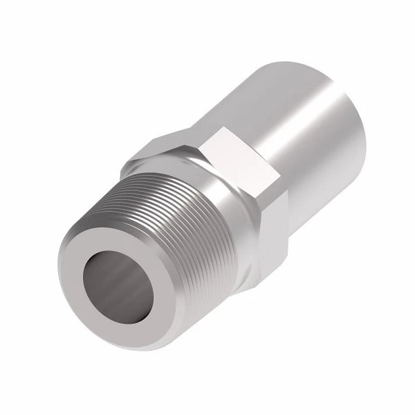 FC9846-0606S Aeroquip By Danfoss | Male Pipe PTFE Crimp Fitting | FC Series | Complete Fitting | -06 Male Pipe X -06 Hose Barb | Steel 1 FC9846-0606S Aeroquip By Danfoss | Male Pipe PTFE Crimp Fitting | FC Series | Complete Fitting | -06 Male Pipe X -06 Hose Barb | Steel