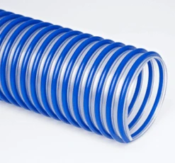 2-Flex-Tube-PU-60-HF-50 By Flexaust | #3547020050 | Flex-Tube PU 60 HF | Material Handling Duct Hose | 2 Inch | 50ft