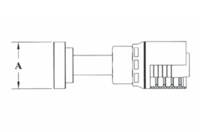 GW60-20x20 By Couplamatic | GW Series Coupling | 1-1/4" Hose ID X 1-1/4" Split Flange Size | Code 62 | Straight | Trivalent Zinc Plating 1 GW60-20x20 By Couplamatic | GW Series Coupling | 1-1/4" Hose ID X 1-1/4" Split Flange Size | Code 62 | Straight | Trivalent Zinc Plating