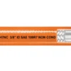 3/8" H7NC By Couplamatic | Non-Conductive | Thermoplastic Hydraulic Hose | Polyester Braid | SAE 100R7 | 3/8" ID | 250ft