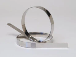 HBJS218 By Strapbinder | Smooth-Seal™ J-Series | 7" ID | 3/4" Width | .030" Thickness | Stainless Steel | Box Of 25