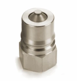 4KP26NV Hansen® By Danfoss | HK 1-8 Series | 1/2" Female NPTF X 1/2" ISO 7241-1 B Interchange Quick Disconnect | Male Plug No Valve | Standard Buna-N Seal | Steel