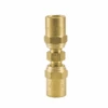 HS-D7 By ZSi-Foster | Reusable Hose Fitting | Hose Splicer | 3/8" ID X 5/8" OD | Brass