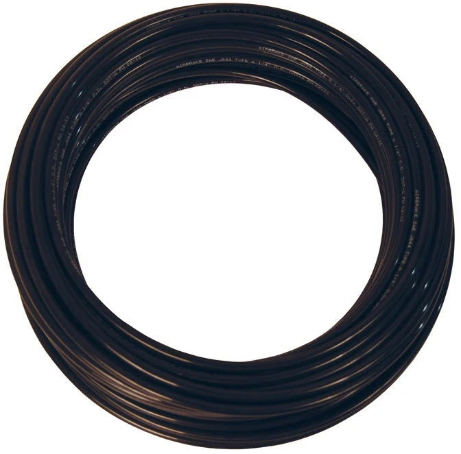 J844-10-BL-100 By Dixon Valve | Nylon D.O.T. Air Brake Tubing Roll | 5/8" Tube Size | Black | 100ft Length