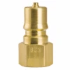 K2BLV By ZSi-Foster | Quick Disconnect | FHK Series | 1/4" Two Way Shut Off | 1/4" Plug | Less Valve | Brass