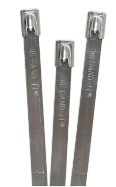 KT6U046-010 By Band-It | KT Standard Tie | 0.18" Width | 3.9" Length | 0.010" Thickness | Uncoated | 316 Stainless Steel | 100/Bag 1 KT6U046-010 By Band-It | KT Standard Tie | 0.18" Width | 3.9" Length | 0.010" Thickness | Uncoated | 316 Stainless Steel | 100/Bag