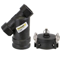 LSQ200-B/C By Banjo | LSQ Line Strainer | 2" Body/Cap | EPDM Lathe Cut Gasket | 75 PSI