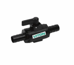 LVHB038V By Banjo | Micro Valve | 3/8" Hose Barb X 3/8" Hose Barb | Opening Thru Ball: 3/8" | 300 PSI | Polypropylene | Pack Of 10