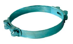 M10DC-450 By Midland | Buchanan Maxiclamp | M10DC Series | 30mm Width | Clamp Range: 17.72" To 18.70" | Silver Zinc Plated Steel Band