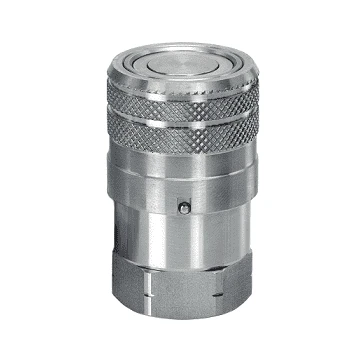 ML2DBS25F Hansen® By Danfoss | Quick Disconnect Coupling | MLDB Series | 1/4" Female NPT X 1/4" Flat Face/Dry Break | Socket | FKM Seal | 316/316L Stainless Steel 1 ML2DBS25F Hansen® By Danfoss | Quick Disconnect Coupling | MLDB Series | 1/4" Female NPT X 1/4" Flat Face/Dry Break | Socket | FKM Seal | 316/316L Stainless Steel