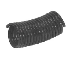 N7XX1-100 By Nycoil | Self-Storing Air Hose | 1-1/4" Hose ID | Black | 200 PSI | Nylon | 100ft Bulk