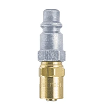 PB3-4 By ZSi-Foster | Quick Disconnect Plug | 1/4" X 1/2" ID | Reusable Hose End | Steel