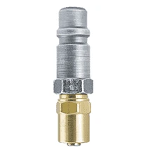 PD13-5 By ZSi-Foster | Quick Disconnect Plug | 3/8" ID X 13/16" OD | Reusable Hose End | Steel