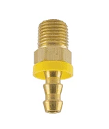PM7S By ZSi-Foster | Push-On Hose Fitting | Push-On Swivel | 1/4" Male NPT X 1/4" ID | Brass