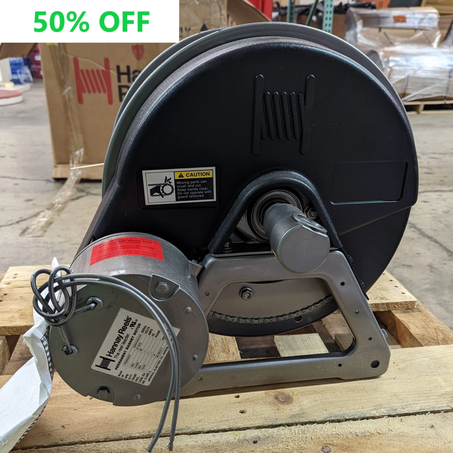 E1816-17-18 By Hannay | #23-16 | 1800 Series | Electric Powered Rewind Reel Left Feed | 12 Volt DC 1 E1816-17-18 By Hannay | #23-16 | 1800 Series | Electric Powered Rewind Reel Left Feed | 12 Volt DC