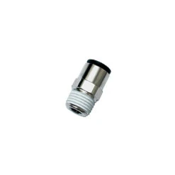 3175 53 08 By Parker | Legris Stud Fitting | 1/8" Push-to-Connect X 1/16" Male NPT Thread | 10 Mm Hex | Straight | Polymer | Pack Of 10