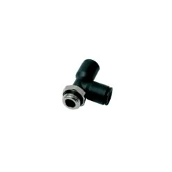 3193 06 19 By Parker | Legris Stud Fitting | 6 Mm Push-to-Connect X M5x0.8 Male Swivel M5 Thread | 8 Mm Hex | Tee | Polymer | Pack Of 10