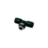 3198 16 17 By Parker | Legris Stud Fitting | 16 Mm Push-to-Connect X 3/8" Male Swivel BSPP Thread | 27 Mm Hex | Tee | Polymer | Pack Of 5