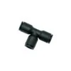 3104 08 06 By Parker | Legris Push-In Fitting | 8 Mm Push-to-Connect X 6 Mm Push-to-Connect | 56 Mm Length | Tee | Polymer | Pack Of 10