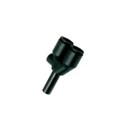 3142 10 00 By Parker | Legris Plug-In Fittings | 10 Mm Push-to-Connect X 10 Mm Tube Stem | 57.5 Mm Length | Y | Polymer | Pack Of 10