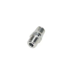 3805 12 13 By Parker | Legris Stud Fitting | 12 Mm Tube Size X 1/4" Male BSPT Thread | 22 Mm Hex | Straight | 316L Stainless Steel | Pack Of 2