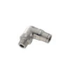 3889 56 14 By Parker | Legris Stud Swivel Fitting | 1/4" Tube Size X 1/4" Male NPT Thread | 14 Mm Hex | 90° Elbow | 316L Stainless Steel | Pack Of 5