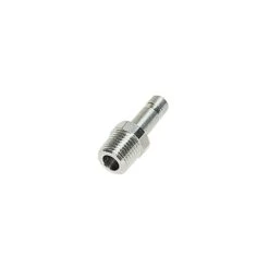 3821 06 14 By Parker | Legris Stud Standpipe | 6 Mm Tube Size X 1/4" Male NPT Thread | 14 Mm Hex | Straight | 316L Stainless Steel | Pack Of 2