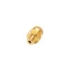 6105 06 13 By Parker | Legris Stud Fitting | 6 Mm Tube Size X 1/4" Male BSPT Thread | 17 Mm Hex | Straight | Brass | Pack Of 10