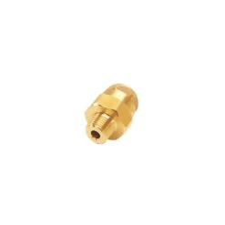 6105 06 13 By Parker | Legris Stud Fitting | 6 Mm Tube Size X 1/4" Male BSPT Thread | 17 Mm Hex | Straight | Brass | Pack Of 10