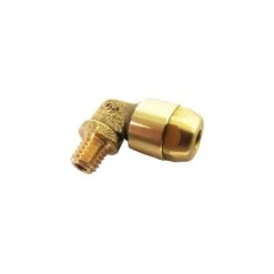 6179 04 56 By Parker | Legris Stud Fitting | 4 Mm Tube Size X M8x1 Male M8 Metric Thread | 90° Elbow | Brass | Pack Of 10