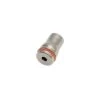 3809 08 14 By Parker | Legris Stud Swivel Fitting | 8 Mm Tube Size X 1/4" Male NPT Thread | 14 Mm Hex | 90° Elbow | 316L Stainless Steel | Pack Of 2