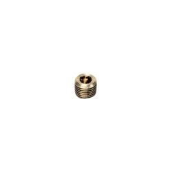 0205 35 00 By Parker | Legris Internal Hex Head Plug | 1" Male NPT Thread | 17 Mm Hex | 19 Mm Length | Brass | Pack Of 5