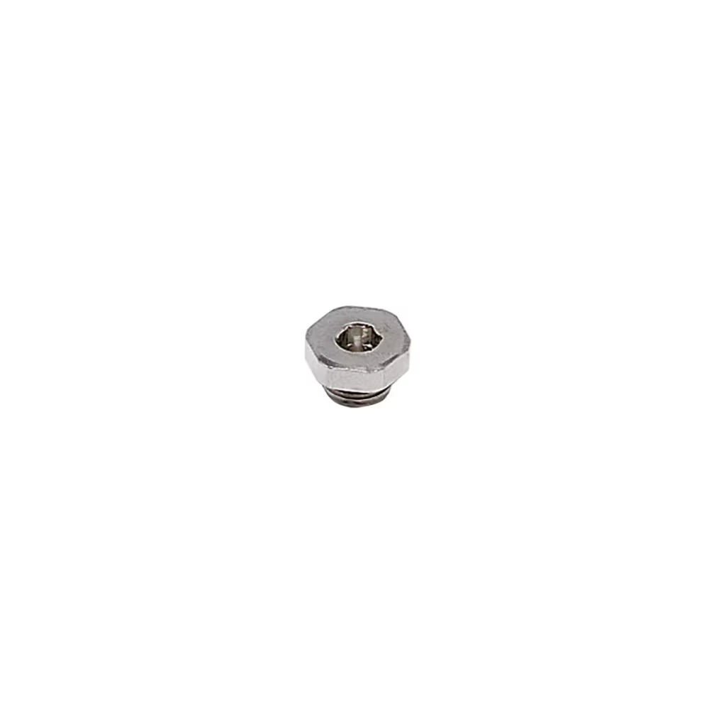 0222 55 00 By Parker | Legris Internal Hex Plug | M7x1 Male M7 Metric Thread W/ O-Ring | 10 Mm Hex | Nickel-Plated Brass | Pack Of 10 1 0222 55 00 By Parker | Legris Internal Hex Plug | M7x1 Male M7 Metric Thread W/ O-Ring | 10 Mm Hex | Nickel-Plated Brass | Pack Of 10