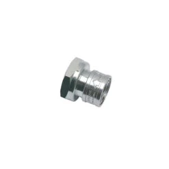 2272 12 27 By Parker | Legris Coupler Quick Disconnect | 3/4" Female BSPP Thread | 30 Mm Hex | 34.5 Mm Length | Straight | Nickel-Plated Brass | Pack Of 10