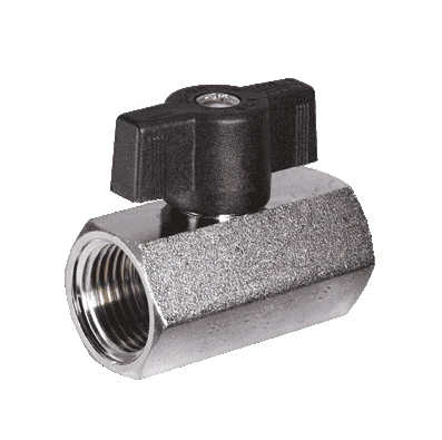 S34AF1 By RuB Inc. | Metric Threaded Mini Ball Valve | 1/8" Female BSPP X 1/8" Female BSPP | | With Black T-Handle | Brass | Pack Of 22 1 S34AF1 By RuB Inc. | Metric Threaded Mini Ball Valve | 1/8" Female BSPP X 1/8" Female BSPP | | With Black T-Handle | Brass | Pack Of 22