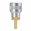 SHD3703S/S By ZSi-Foster | Quick Disconnect | SHD3 Series | 1/4" Automatic Socket | 3/8" ID | Hose Stem | 303 Stainless Steel