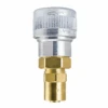 SHDSC73 By ZSi-Foster | Quick Disconnect | SHD3 Series | 1/4" Automatic Socket | 5/16" ID X 5/8" OD | Reusable Hose End | Aluminum/Steel/Brass