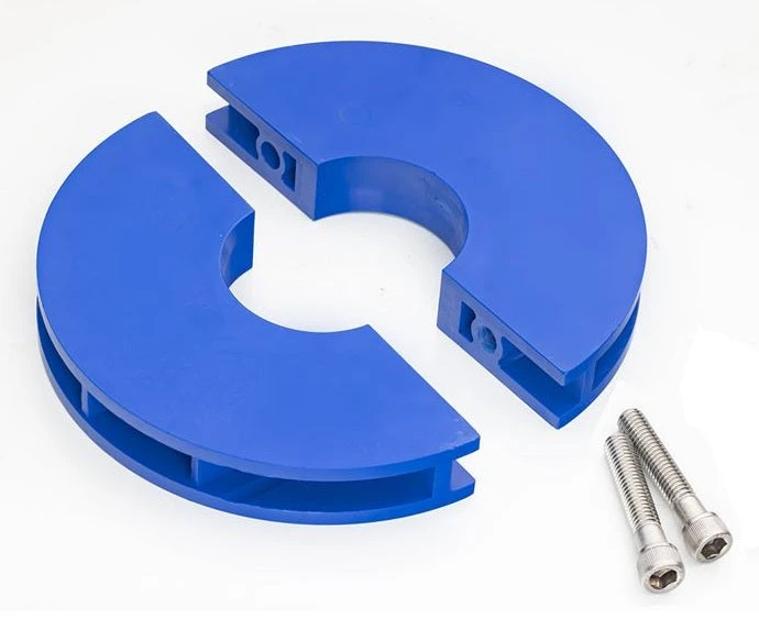 SHR200 By Kuriyama | SHR Series | Sanitary Hose Riser | 7" OD | 1-1/2" Size | Fits Hose 2.39-2.69" | Polyethylene 1 SHR200 By Kuriyama | SHR Series | Sanitary Hose Riser | 7" OD | 1-1/2" Size | Fits Hose 2.39-2.69" | Polyethylene