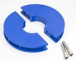 SHR200300 By Kuriyama | SHR Series | Sanitary Hose Riser | 8" OD | 1-1/2" Size | Fits Hose 3.30"-3.75" | Polyethylene