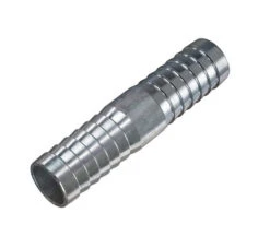 SPHM075 By Kuriyama | Hose Mender | 3/4" X 3/4" Hose Barb | Zinc Plated Steel