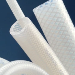 2900457-50 SILBRADE® By NewAge | Braid Reinforced Silicone Hose | 1/2" ID X 0.800" OD X 0.150" Wall | Natural | 50ft