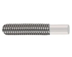 1/2" TR14 By Couplamatic | PTFE Hydraulic Hose | One Stainless Braid | 1/2" ID | 50ft Bulk Length
