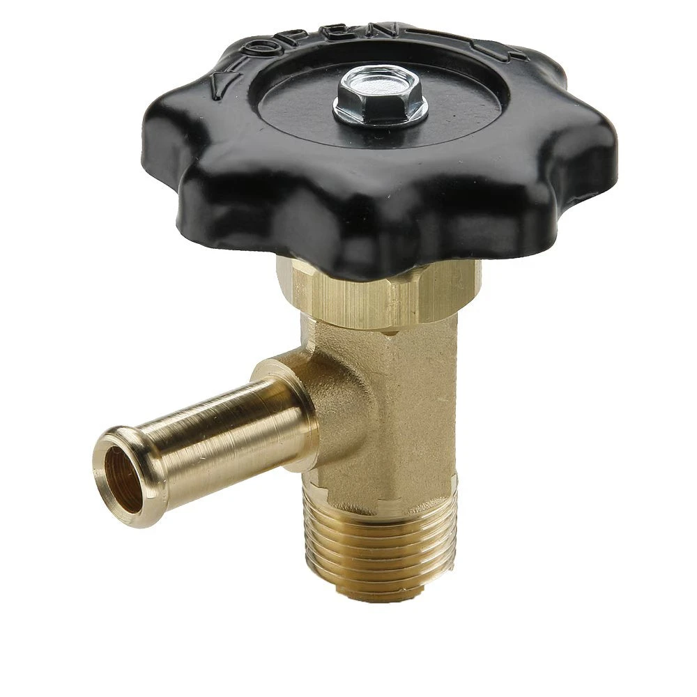 V404P-6-6 By Parker | Truck Valves & Lanyard Valve | 3/8" Hose ID X 3/8" Male Pipe Thread | 2.35" Length | 90° Elbow | Brass | Pack Of 10 1 V404P-6-6 By Parker | Truck Valves & Lanyard Valve | 3/8" Hose ID X 3/8" Male Pipe Thread | 2.35" Length | 90° Elbow | Brass | Pack Of 10