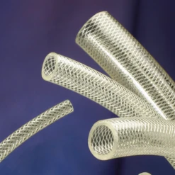 2200611-100 UREBRADE® By NewAge | Braid Reinforced Polyurethane PU Hose | 1.500" ID X 1.930" OD X 0.215" Wall | Clear | 100ft