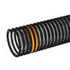 VOLT600X60 Tigerflex By Kuriyama | VOLTBUSTERâ„¢ | Heavy Duty Food Grade Static Dissipative Material Handling Hose | 6" ID | Polyurethane | 60ft Length