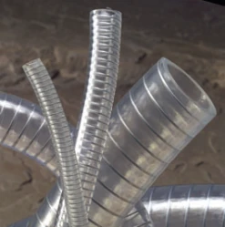 1400238-100 VARDEX® By NewAge | Steel Wire Reinforced PVC Suction Hose | 3/4" ID X 1.024" OD X 0.137" Wall | Clear | 100ft