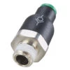 W68PLCKI -8M-2R By Parker | Check Valve Meter In | 8 Mm Push-to-Connect X 1/8" Male BSPT Thread | 19 Mm Hex | Straight | Nylon/Nickel-Plated Brass | Pack Of 10