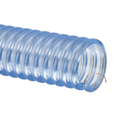 WE225X50 Tigerflex By Kuriyama | WE Series | Food Grade Material Handling Hose With Grounding Wire | 2-1/4" ID | PVC | 50ft Length 1 WE225X50 Tigerflex By Kuriyama | WE Series | Food Grade Material Handling Hose With Grounding Wire | 2-1/4" ID | PVC | 50ft Length